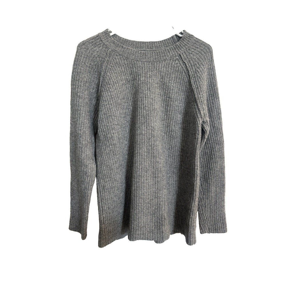 Anine Bing Women's Sweater Gray Sz XS Lambswool Blend